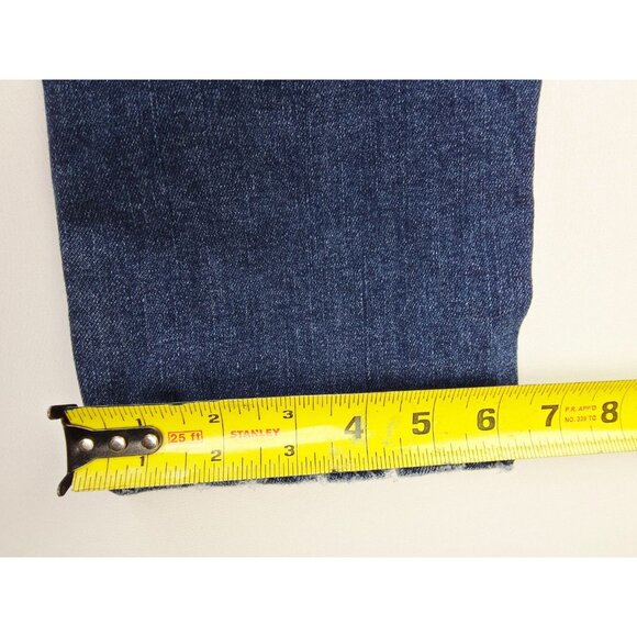 Joe's Jeans Size 28X32 Mens the Brixton Main Blue Denim 5 Pocket Logo Tag Jeans - Picture 5 of 11